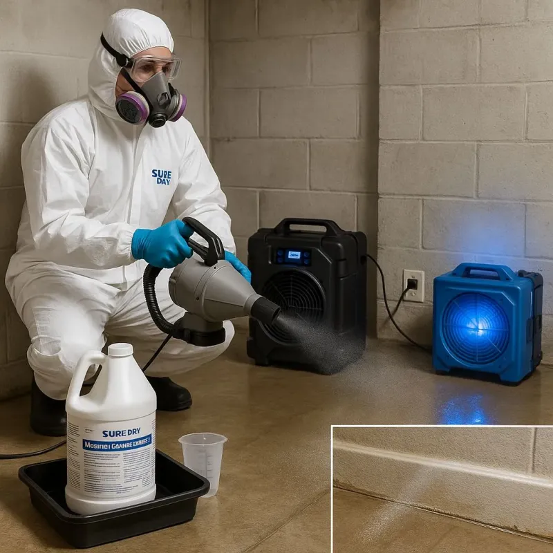 Sanitization and Odor Removal process in Fort Mill, SC